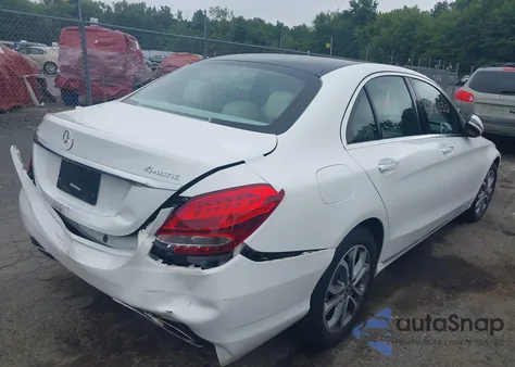 2018 Mercedes-Benz C 300 4Matic из США, поврежденный, VIN WDDWF4KB6JR335264